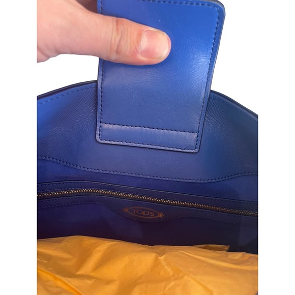 NWT Tod’s Large Blue Hobo Bag - Picture 5 of 7